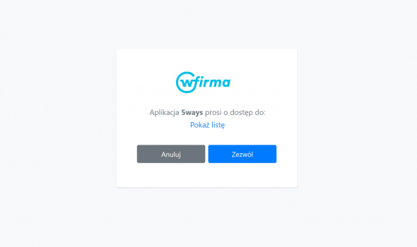 Integracja z systemem wFirma.pl