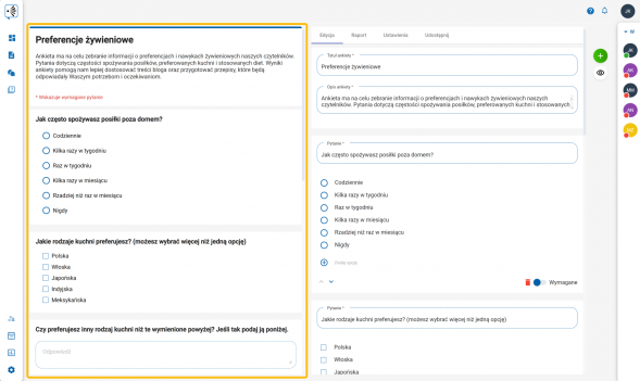 Aktualizacja danych w ankietach w systemie 5 ways...