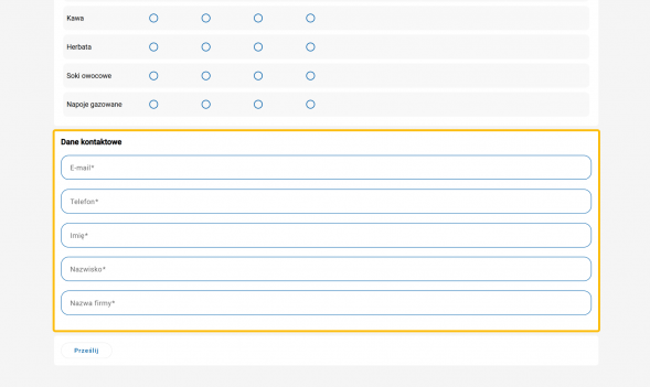 Ankiety nieanonimowe w systemie 5 ways…