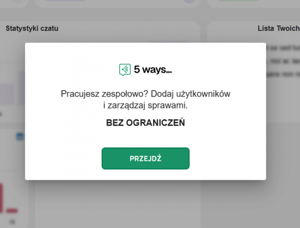 Praca zespołowa w systemie 5 ways…